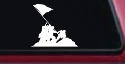 Battle Of Iwo Jima  Military Car or Truck Window Decal Sticker