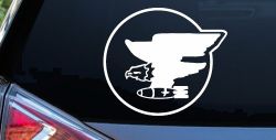 69th Bomb Squadron Military Car or Truck Window Decal Sticker