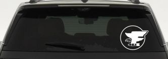 69th Bomb Squadron Military Car or Truck Window Decal Sticker (White)