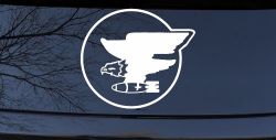 69th Bomb Squadron Military Car or Truck Window Decal Sticker