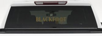 Blackfoot Tribe Dreamcatcher Native American Indian Dream Catcher Car or Truck Window Decal Sticker (Gold)