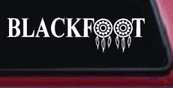 Blackfoot Tribe Dreamcatcher Native American Indian Dream Catcher Car or Truck Window Decal Sticker