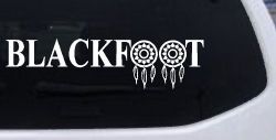 Blackfoot Tribe Dreamcatcher Native American Indian Dream Catcher Car or Truck Window Decal Sticker