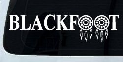 Blackfoot Tribe Dreamcatcher Native American Indian Dream Catcher Car or Truck Window Decal Sticker