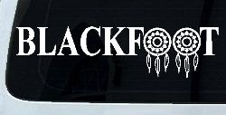 Blackfoot Tribe Dreamcatcher Native American Indian Dream Catcher Car or Truck Window Decal Sticker