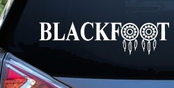 Blackfoot Tribe Dreamcatcher Native American Indian Dream Catcher Car or Truck Window Decal Sticker