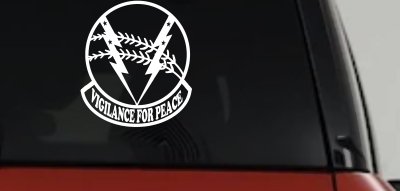524th Bomb Squadron Vigilance For Peace Military Car or Truck Window Vinyl Decal Sticker