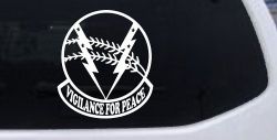 524th Bomb Squadron Vigilance For Peace Military Car or Truck Window Decal Sticker