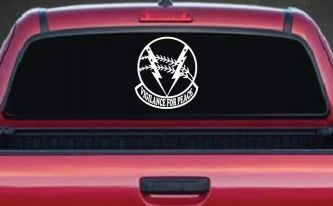 524th Bomb Squadron Vigilance For Peace Military Car or Truck Window Decal Sticker