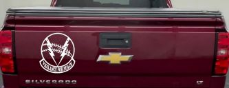 524th Bomb Squadron Vigilance For Peace Military Car or Truck Window Decal Sticker (White)
