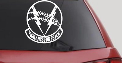 524th Bomb Squadron Vigilance For Peace Military Car or Truck Window Vinyl Decal Sticker