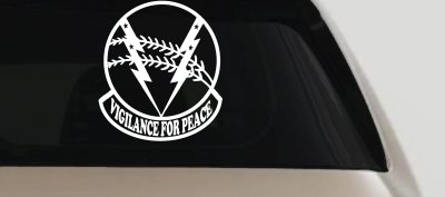 524th Bomb Squadron Vigilance For Peace Military Car or Truck Window Vinyl Decal Sticker