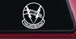 524th Bomb Squadron Vigilance For Peace Military Car or Truck Window Decal Sticker