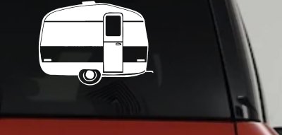 Camper Trailer Car or Truck Window Vinyl Decal Sticker