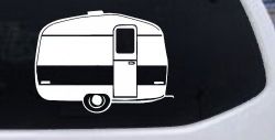 Camper Trailer Car or Truck Window Decal Sticker