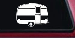 Camper Trailer Car or Truck Window Decal Sticker
