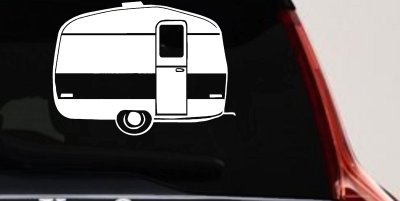 Camper Trailer Car or Truck Window Vinyl Decal Sticker