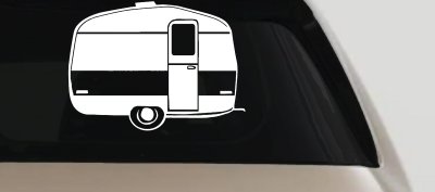 Camper Trailer Car or Truck Window Vinyl Decal Sticker