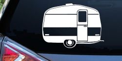 Camper Trailer Car or Truck Window Decal Sticker