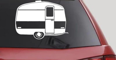 Camper Trailer Car or Truck Window Vinyl Decal Sticker