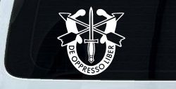 Army Special Forces Crest Military Car or Truck Window Decal Sticker