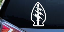 Airborne Ranger Special Forces Military Car or Truck Window Decal Sticker