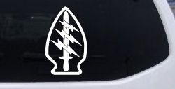 Airborne Ranger Special Forces Military Car or Truck Window Decal Sticker