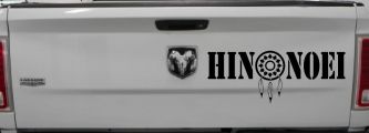Hinonoei With Dreamcatcher Western Car or Truck Window Vinyl Decal Sticker (Black)