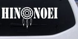 Hinonoei With Dreamcatcher Western Car or Truck Window Decal Sticker