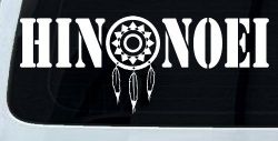 Hinonoei With Dreamcatcher Western Car or Truck Window Decal Sticker