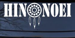 Hinonoei With Dreamcatcher Western Car or Truck Window Decal Sticker