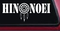Hinonoei With Dreamcatcher Western Car or Truck Window Decal Sticker