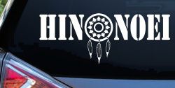Hinonoei With Dreamcatcher Western Car or Truck Window Decal Sticker