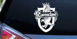 Ravenclaw Crest Sci Fi Car or Truck Window Decal Sticker
