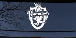 Ravenclaw Crest Sci Fi Car or Truck Window Decal Sticker