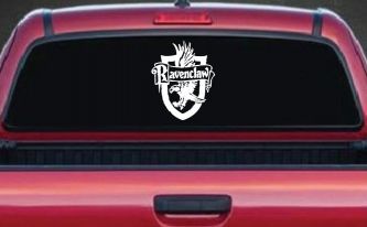 Ravenclaw Crest Sci Fi Car or Truck Window Decal Sticker