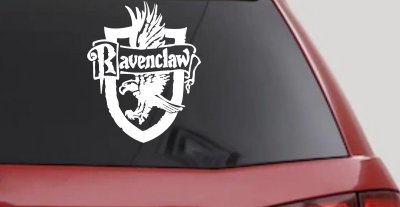 Ravenclaw Crest Sci Fi Car or Truck Window Vinyl Decal Sticker