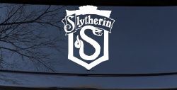 Slytherin Crest Sci Fi Car or Truck Window Decal Sticker
