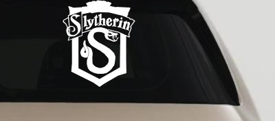Slytherin Crest Sci Fi Car or Truck Window Vinyl Decal Sticker