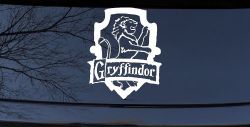 Gryffindor Crest Sci Fi Car or Truck Window Decal Sticker