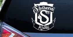 Slytherin Alumni Sci Fi Car or Truck Window Decal Sticker