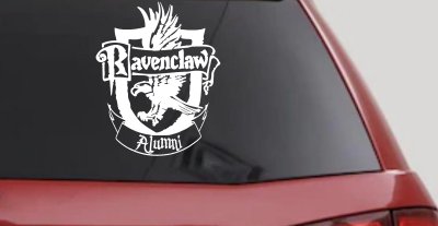 Ravenclaw Alumni Sci Fi Car or Truck Window Vinyl Decal Sticker