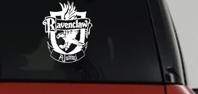 Ravenclaw Alumni Sci Fi Car or Truck Window Vinyl Decal Sticker