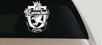 Ravenclaw Alumni Sci Fi Car or Truck Window Vinyl Decal Sticker