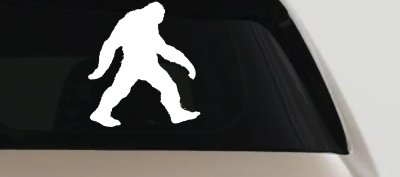 Bigfoot Sasquatch Sci Fi Car or Truck Window Vinyl Decal Sticker