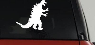 Godzilla Monster Sci Fi Car or Truck Window Vinyl Decal Sticker