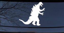 Godzilla Monster Sci Fi Car or Truck Window Decal Sticker