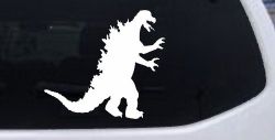 Godzilla Monster Sci Fi Car or Truck Window Decal Sticker