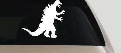 Godzilla Monster Sci Fi Car or Truck Window Vinyl Decal Sticker
