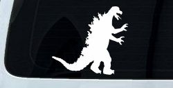 Godzilla Monster Sci Fi Car or Truck Window Decal Sticker